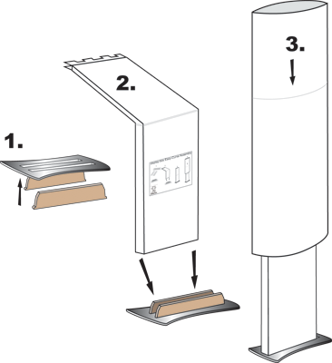 1 minute assembly, ships compact